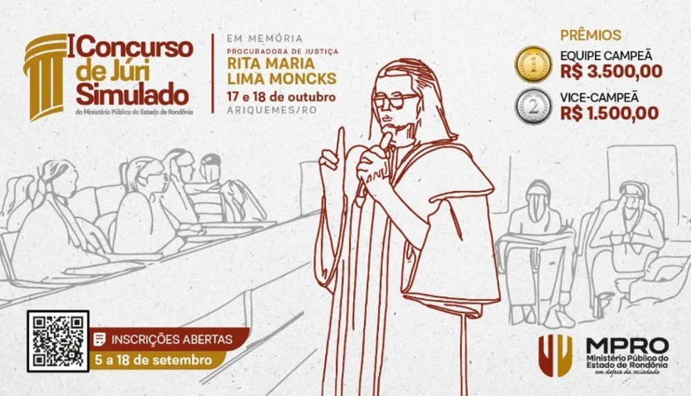 MPRO promove 1º Concurso de Júri Simulado em Ariquemes