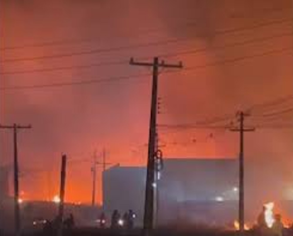 Incêndio assusta moradores de Ouro Preto D'Oeste em Rondônia